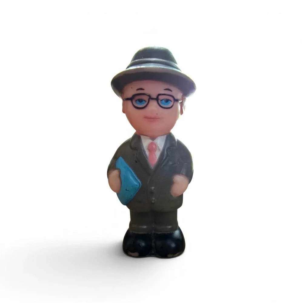 VTG Squeeze Toy Businessman Professional Figure 3